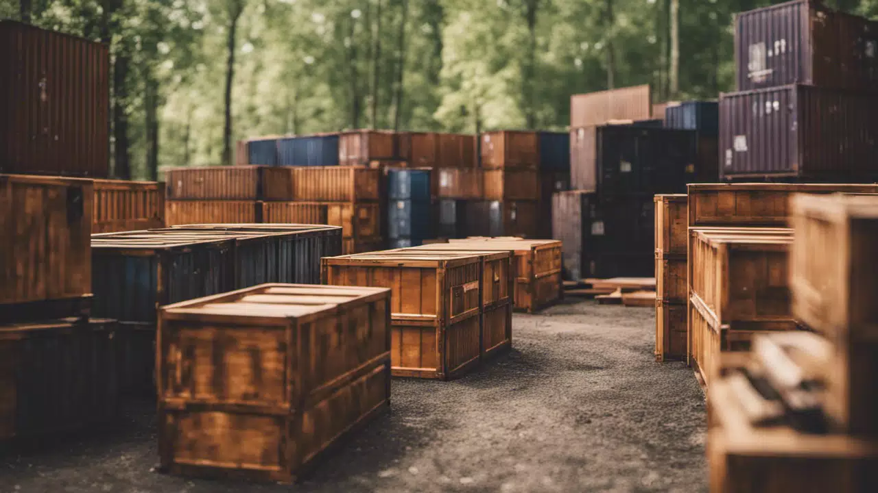 CAEN-Code 1624: Herstellung von Holzkontainern