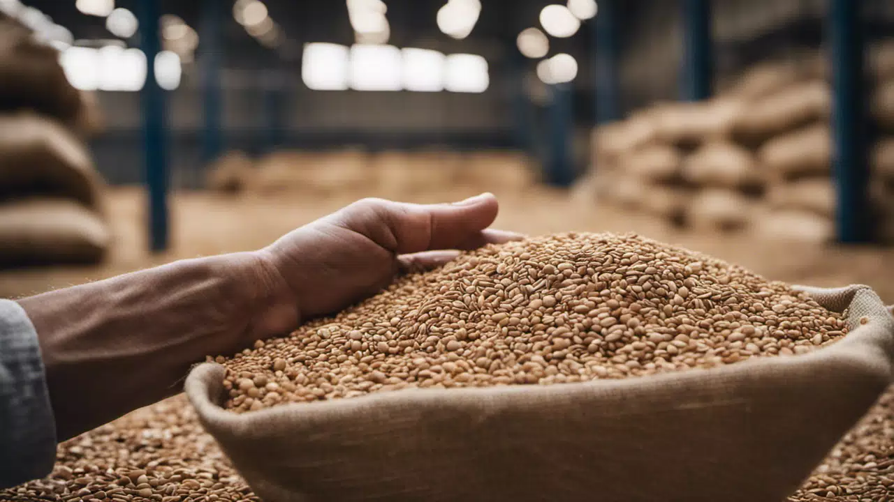 CAEN Code 4621: Wholesale of grain, unmanufactured tobacco, seeds and animal feeds