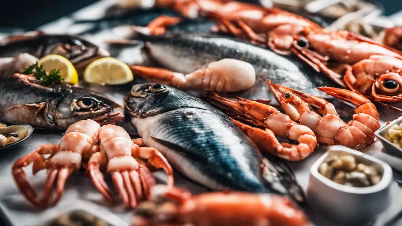 Código CAEN 4723: Venta al por menor de peces, crustáceos y moluscos en tiendas especializadas